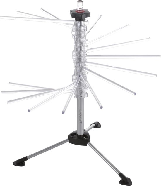 Tacapasta space-saving dough dryer - plastic transparent pasta droogrek van Marcato