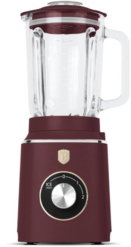 Tafelmixer met glazen kom van 1,5 l uit de Leonardo Collection