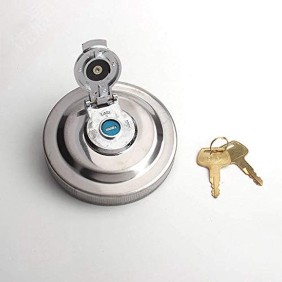 Tankdop met 2 Sleutels - Dailygoods- Gasdeksel Afsluitbaar