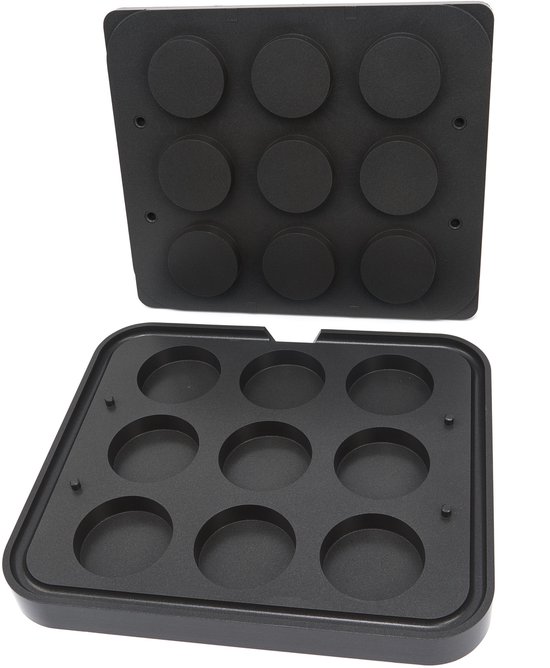 Tartelette Vorm - Cilinder - 80 mm - 9 stuks
