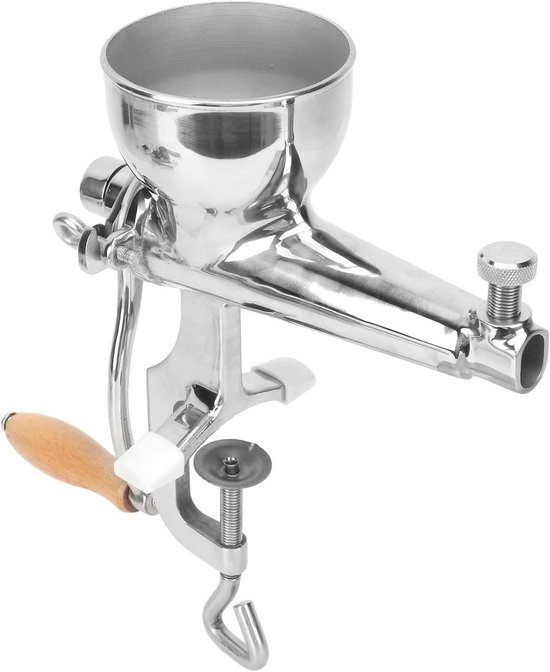 Tarwegraspers met Zuignap en Tafelklem - Handmatige Roestvrijstalen Sapcentrifuge voor Tarwegras, Sinaasappel, Granaatappel - Eenvoudig Schoon te Maken