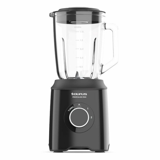 Taurus 912475000 blender 1,5 l Blender voor op aanrecht 1500 W Zwart van Taurus