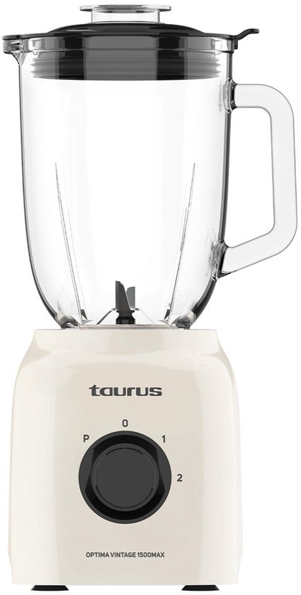 Taurus Optima Vintage 1500 Max 1,8 l Blender voor op aanrecht 1500 W Crème van Taurus