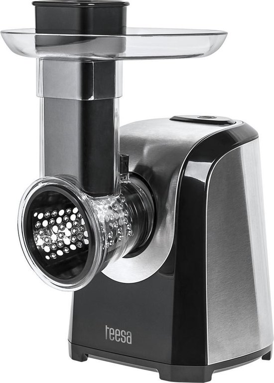 Teesa TSA3025 - Elektrische Snijmachine 5 raspen, 150W, - snel en veilig snijden!, van Merkloos