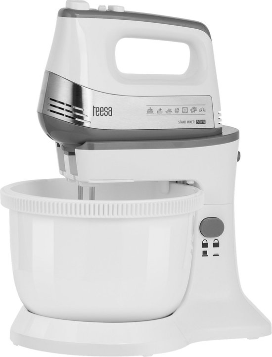 Teesa TSA3548 - Handmixer met roterende mengkom, 500 Watt van Teesa