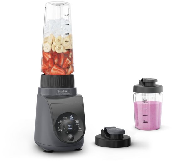 Tefal Blend Up BL1EHB - Blender - Inclusief 2 drinkflessen - 800 W - 6 programma's van Merkloos