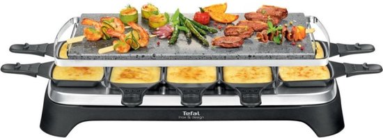 Tefal Inox & Design PR457B12 - Steengrill