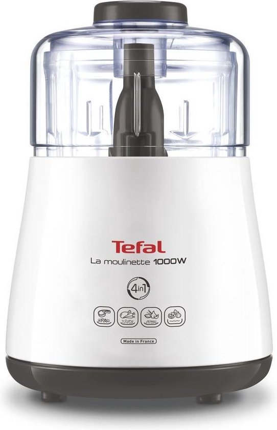 Tefal La Moulinette DPA 130 Hakmolen - Hakreservoir 300ml - 1000W - Wit