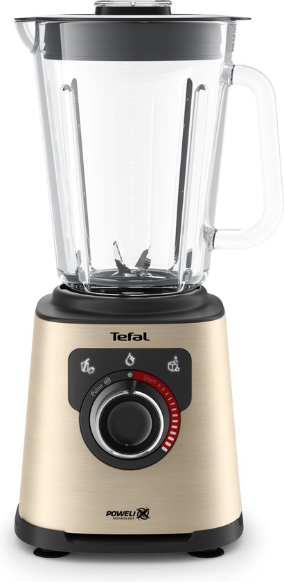 Tefal PerfectMix+ BL871A - High-Speed Blender - 1.5L - 1200W - Dune - Voor Smoothies en IJscrushen van Tefal