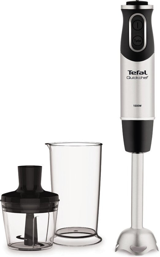 Tefal Quickchef HB6598 - Staafmixer - Zilver/Zwart van Tefal