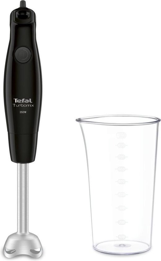 Tefal Turbomix HB1218 - Staafmixer - Zwart/RVS van Tefal