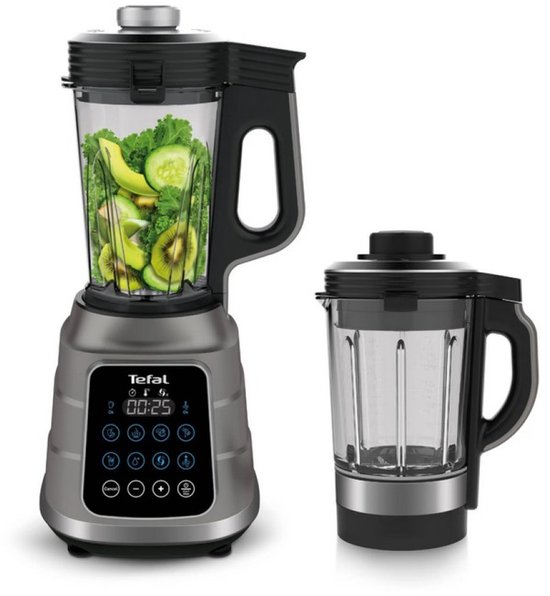 Tefal Ultrablend Boost - Blender - 1300W - Vacuümtechnologie - 10 Programma's - Glazen & Tritan Kan van Tefal
