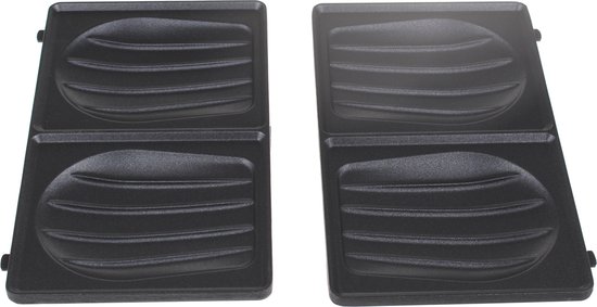 Tefal - xa800112 - Croque‑monsieur platen - Tosti‑platen - Tefal Snack Collection - 2 stuks van Tefal