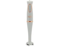 Teffo staafmixer - 2 snelheden & ergonomisch handgreep - afneembare staaf - 200Watt - wit / rosé goud van Teffo