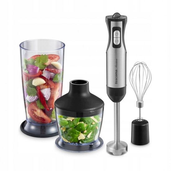TESCOMA President Blender Set - Krachtige 800W RVS Keukenmixer van Tescoma
