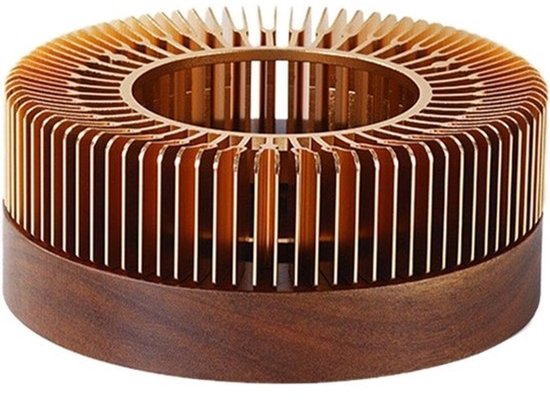 Theepot Warmer - Kandelaar Houder - Warme Dranken Houden - Aluminium Constructie - 15 x 6.8 cm - Zilverkleurig