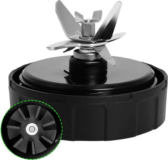 Thijox - Vervangende Messenmesjes voor Mixer Blender - Roestvrijstalen Messen voor Ninja Foodi Power Nutri Mixer, Compatibel met CB100EU, CB150EU, CB3