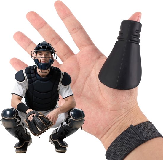 Thumb Guard voor Honkbal en Softbal, Siliconen Duimbeschermer voor Training, Geschikt voor Links- en Rechtshandigen van Merkloos