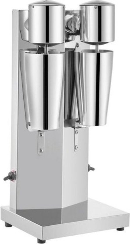 Thuys - Luxe Milkshake Machine - Milkshake Maker - Milkshaker - Elektrische Blender - Inclusief 2 Bekers - 0.8L Capaciteit - 180W - RVS van Thuys