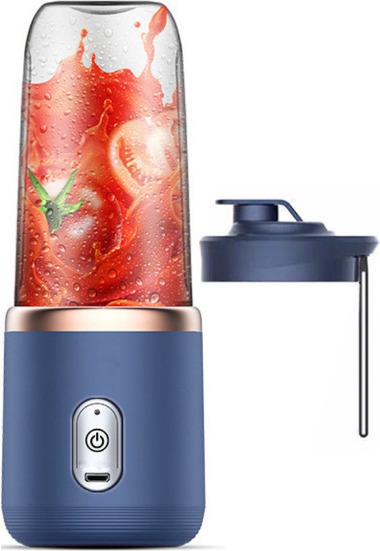 Thuys Mini Blender - Smoothie Maker - Draagbare mixer - Draadloos en USB oplader van Merkloos
