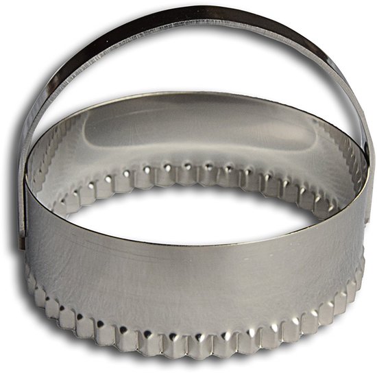 Tigelle ijzer - Roestvrij staal - Diameter 86 mm