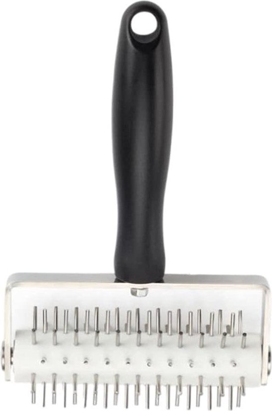 Tijd Saver Pizza Deegroller Docker met Kunststof Handvat - Pizza Gat Puncher - Pizza Naald Roller Wiel - Rolling Pinnen voor Pizza Cookie Cake - Cake Gebak Brood Deeg van T