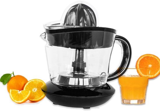 TIM® Citrusperselectrisch-Citruspers-Sinaasappelpers-Zwart-‎16cmx20cmx16cm