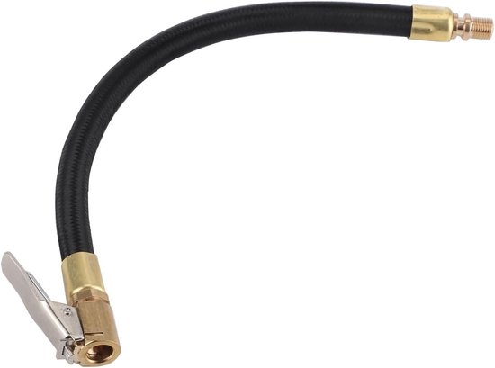 Tire Inflator Slang Verlenging voor Auto en Fiets - Snelle Pomp Adapter met Amerikaanse Ventiel voor Efficiënt Opblazen van Merkloos