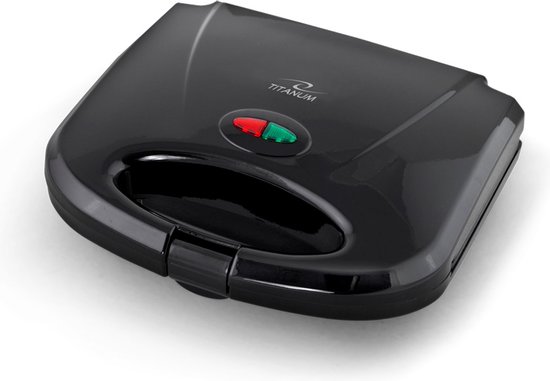 Titanum Wafel IJzer Raspberry 750W van Titanum