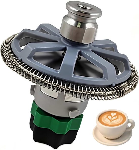 TM5/6, accessoires van melkschuim, transparante verbinding, accessoires voor voedselverwerkende mixers, geschikt voor het maken van cappuccino's, latten enz. (zilver)