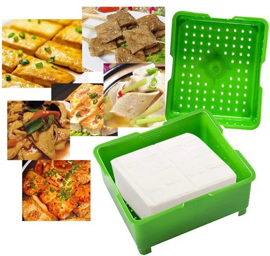 Tofu-persmachine - Een unieke en stijlvolle tofu-persmachine die uw tofu een frisse, nieuwe uitstraling geeft.