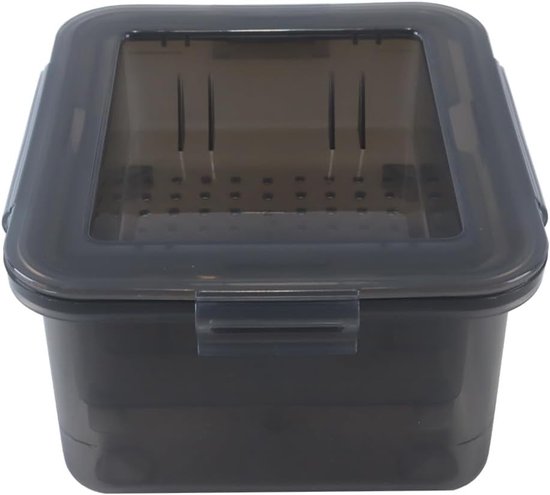 Tofu Persmachine met Afvoer en Drupbak voor het Maken van Heerlijke Tofu, Breading en Gezonde Gerechten, Vaatwasserbestendig en Compact Ontwerp