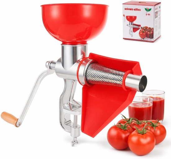 Tomatenpers van Aluminium Legering, Ideaal voor Tomatensaus, Sinaasappelsap en Fruitextractie van Merkloos