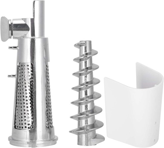 Tomatenzeef Accessoires - Voedselzeef Onderdelen - Sap Maken - Lekvrije Afdichting - 16.3cm Filterhuls - Zilverkleurig