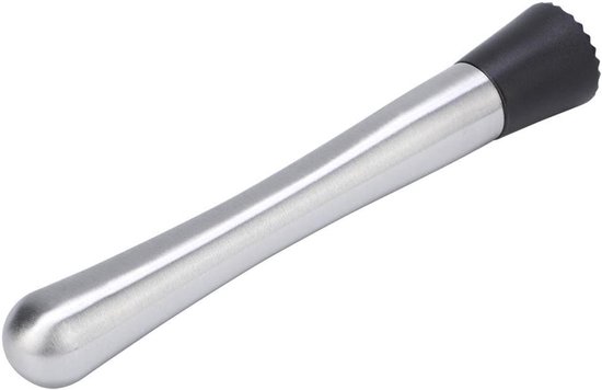 TOPINCN Roestvrijstalen Ijsbreker Cocktail Muddler Lichtgewicht Draagbaar voor Het Verpletteren van Ijs voor Bar, Restaurant, Pub, Thuisgebruik