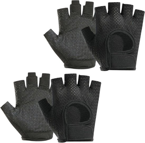 Training Handschoenen voor Mannen en Vrouwen - Ademend Fitness Accessoire voor Krachttraining, Fietsen en Bodybuilding, Ideaal voor de Sportschool en Gewichtheffen van Merkloos