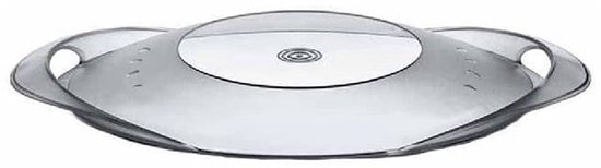 Transparant deksel- geschikt voor Thermomix TM31 keukenmachine- keukendeksel met handgrepen en ventilatiegaten van Mixcover