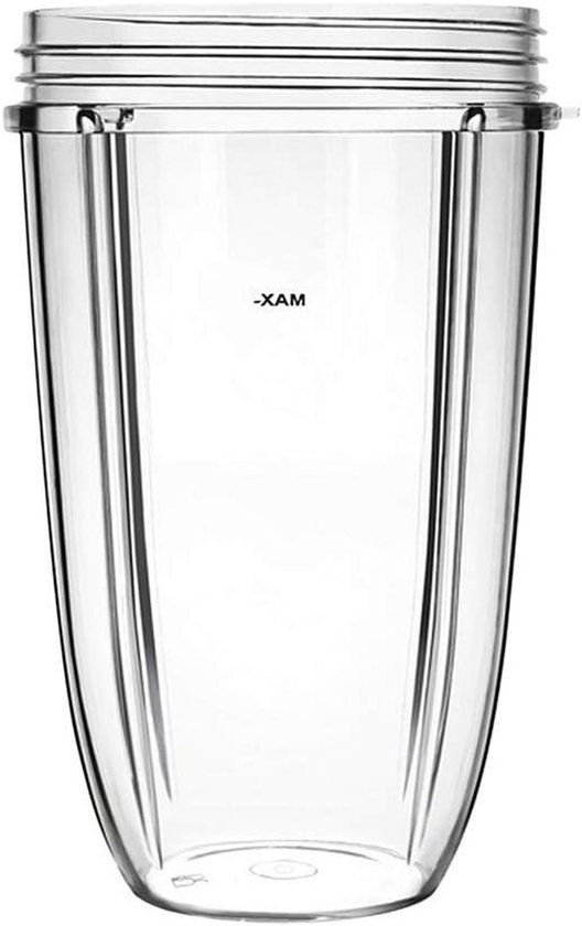 Transparante Juicer Bekers voor 600W en 900W Mixers - Geschikt voor 18OZ, 24OZ en 32OZ - Perfect voor Smoothies en Sapjes (620ml) van Merkloos