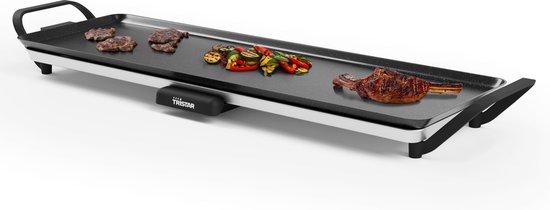 Tristar Bakplaat - BP-2668 - 1800W - Gourmet, Grillplaat L 70x23cm - 6-8 personen
