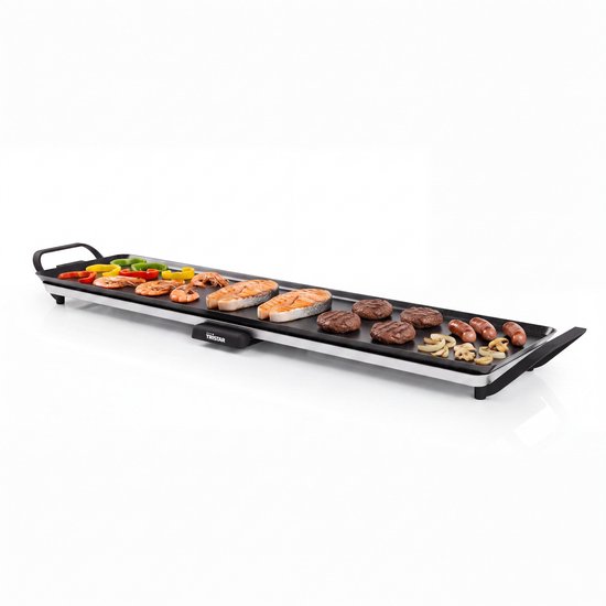 Tristar Bakplaat - BP-2669 - 1800W - Gourmet, Grillplaat XL 90x23cm - 8-10 personen