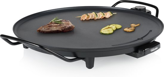 Tristar Bakplaat - BP-2787 - 2000W - Gourmet, Cirkle grill Ã˜40cm - 4 personen - PFAS-Vrij