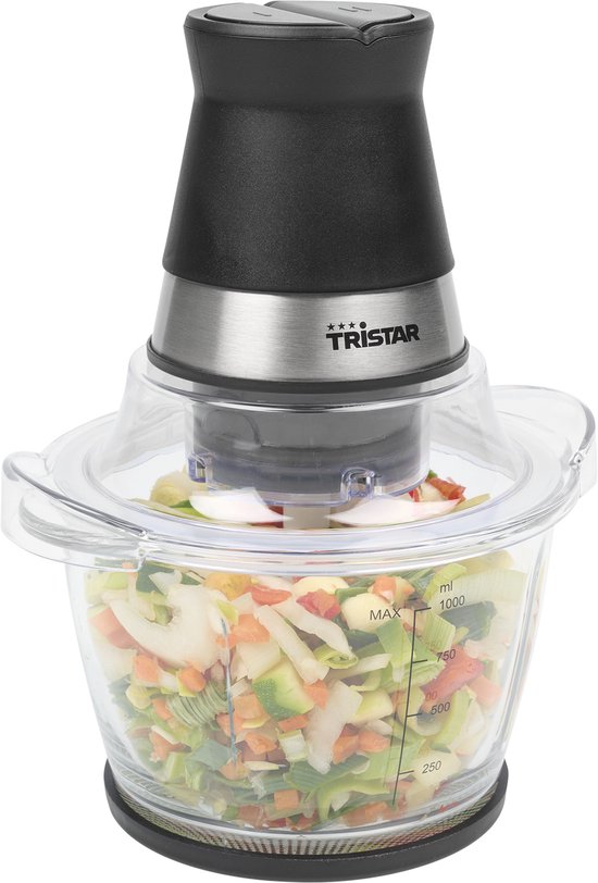Tristar BL-4024 - Hakmolen - 1L glazen kom - 400W van Tristar