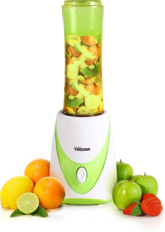 Tristar BL-4435 Blender – Met bidonfunctie - BPA vrij - Groen