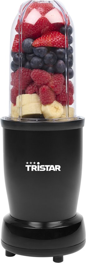 Tristar BL-4486 Smoothie Maker - Blender - 350W Vermogen - Inclusief 3 Drinkbekers - Vaatwasserbestendig van Merkloos