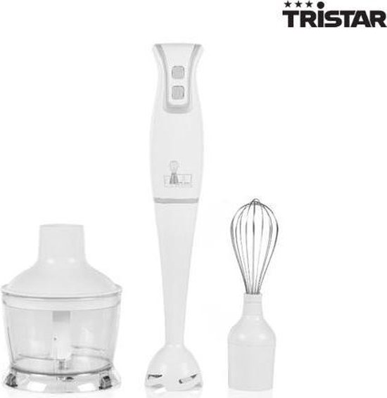 Tristar Staafmixerset 4 delig Blender 250W 2 snelheden