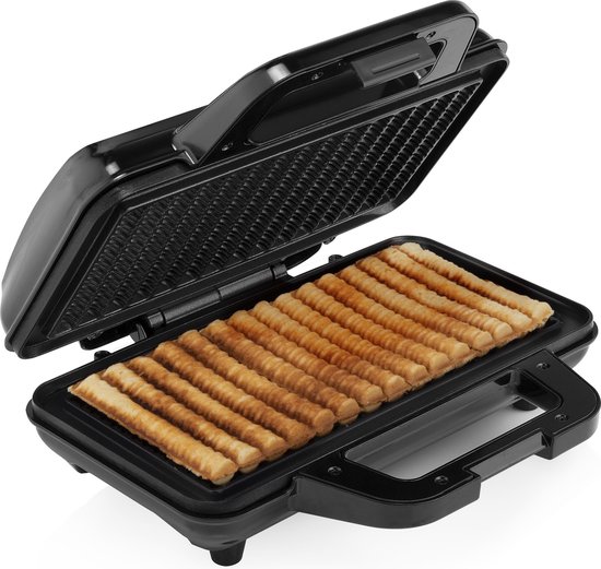 Tristar Wafelijzer - WF-1171 - 1000W - 15 wafelfrietjes - Anti aanbaklaag - PFAS-vrij van Tristar