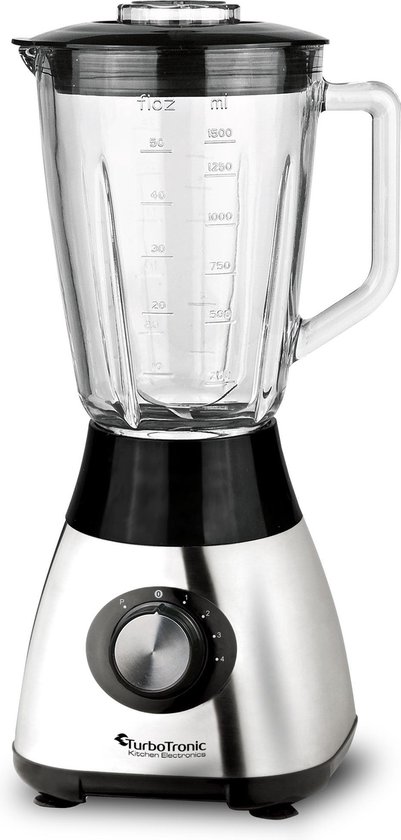 TurboTronic BG5 Blender - Grinder - 1.5 Liter - RVS van T