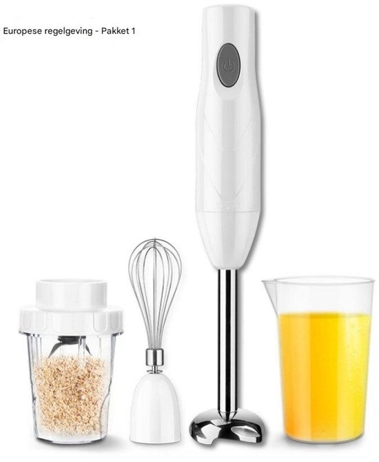 TuseRxln Bosch ErgoMixx - Staafmixer - Met Flowblend-schneidesysteem Voor Moeiteloos Mixen En Purren - 1 Stuk - Voor Dagelijks Gebruik Pastelblauw van Merkloos