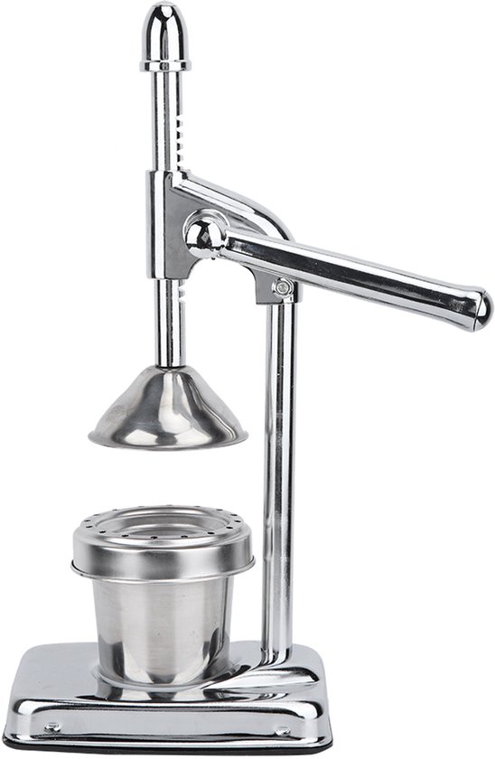 TuseRxln Handpers – Roestvrijstaal – Handmatige fruitsapcentrifuge – 1 stuk – Wit