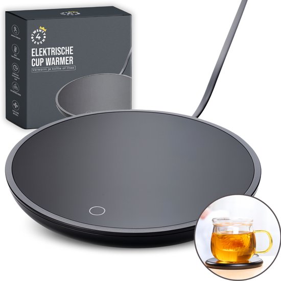 Twenty4seven® Warmhoudplaat voor Koffie & Thee - Elektrische Mok Warmer - Mug & Cup Verwarmer - Rechaud Onderzetter voor Bureau